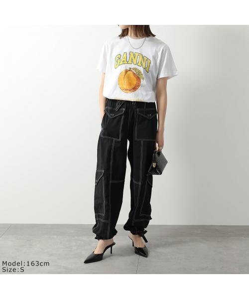 GANNI(ガニー)/GANNI 半袖 Tシャツ Basic Jersey Relaxed T－shirt/img02
