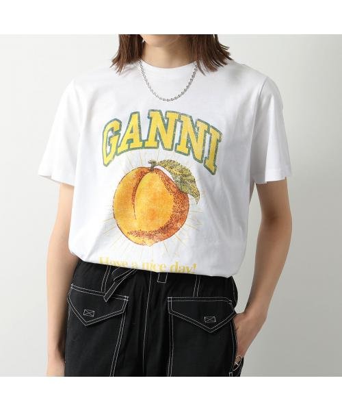 GANNI(ガニー)/GANNI 半袖 Tシャツ Basic Jersey Relaxed T－shirt/img03