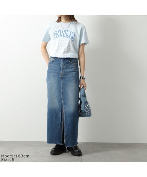 GANNI(ガニー)/GANNI 半袖 Tシャツ Basic Jersey Relaxed T－shirt/img04