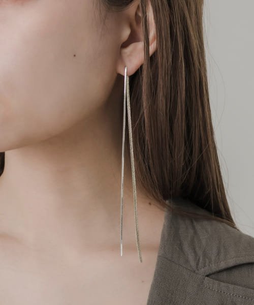 コンビメッキロングチェーンピアス 人気・おすすめ｜安定人気・収納便利におすすめ 丁寧対応 配送追跡可 最短翌日到着可能