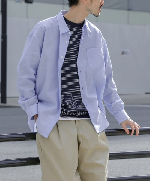 URBAN RESEARCH(アーバンリサーチ)/ALBINI LINEN OVER SHIRTS/img13