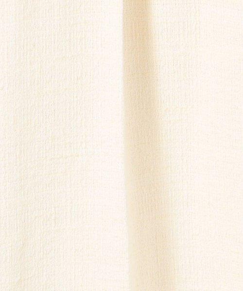 ライトスラブツイード サスペンダーワイドパンツ 