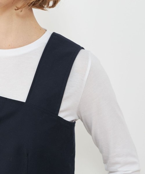 ギザモールスキン サロペット 