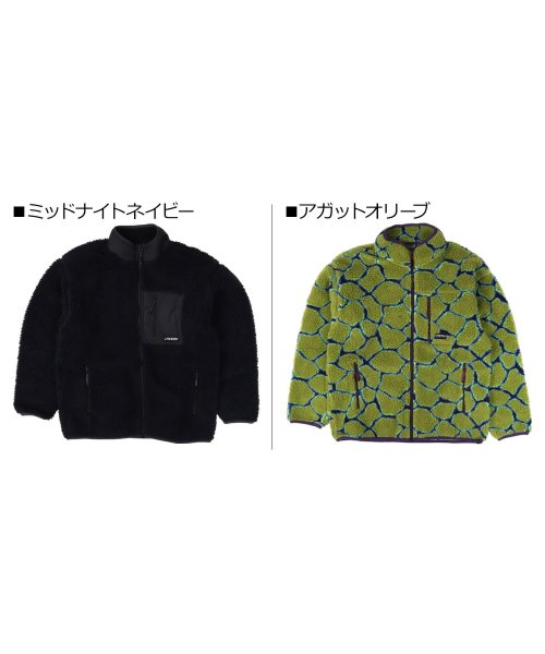 GRAMICCI(グラミチ)/ GRAMICCI グラミチ フリース ボア ジャケット メンズ レディース SHERPA JACKET ネイビー グリーン G3FU－J061/img01