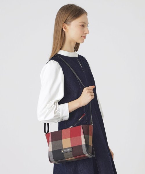 クレストブリッジチェックPVCミニショルダー 