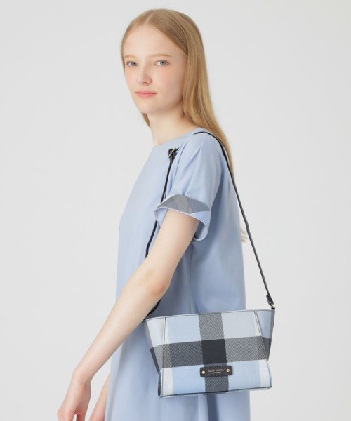 クレストブリッジチェックPVCミニショルダー 