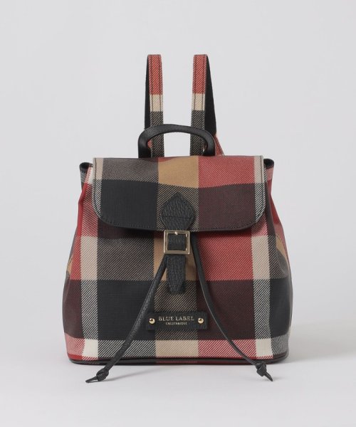 クレストブリッジチェックPVCバックパック 