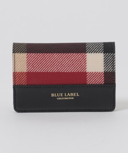 クレストブリッジチェックPVCパスケース 
