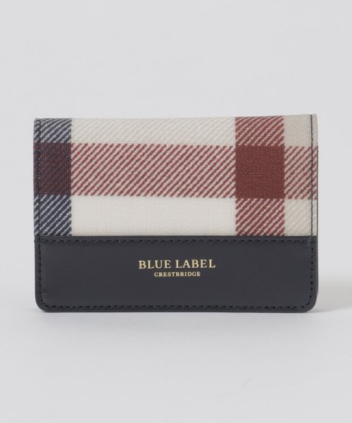 クレストブリッジチェックPVCパスケース 