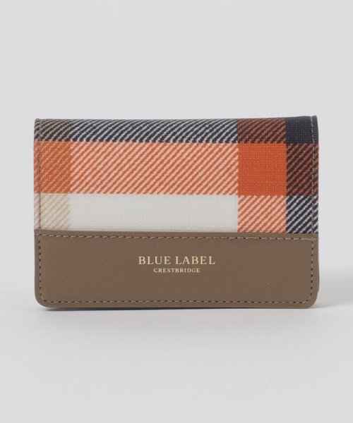 クレストブリッジチェックPVCパスケース 