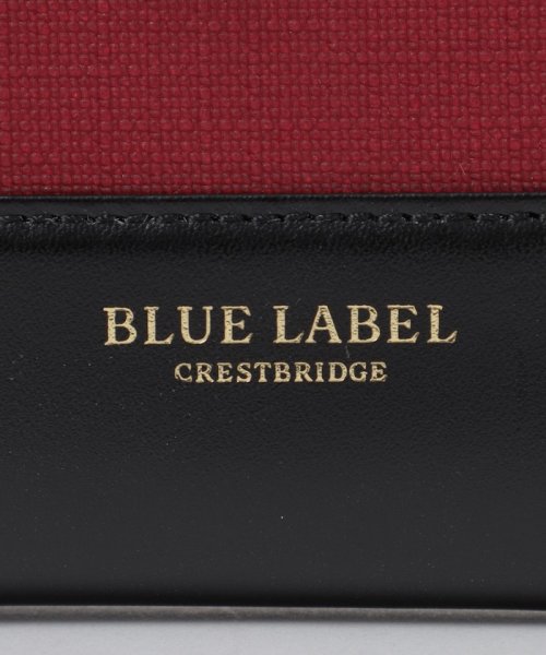 BLUE LABEL CRESTBRIDGE(BLUE LABEL CRESTBRIDGE)/クレストブリッジチェックPVC二つ折り財布/img04