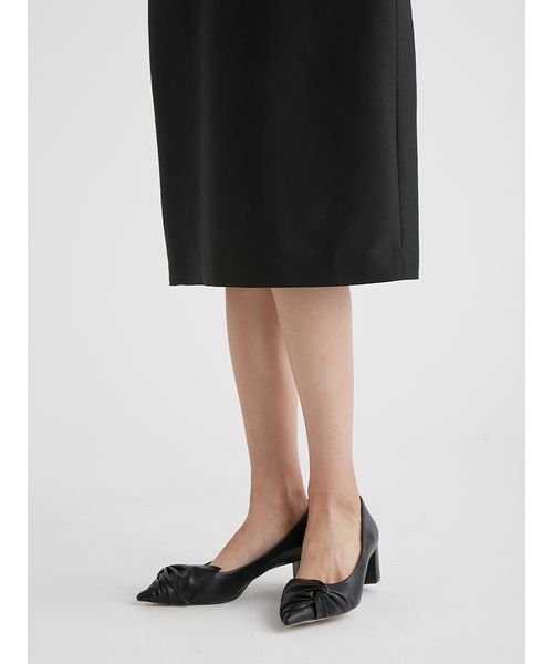 パールネックコクーンドレス 予めご了承ください