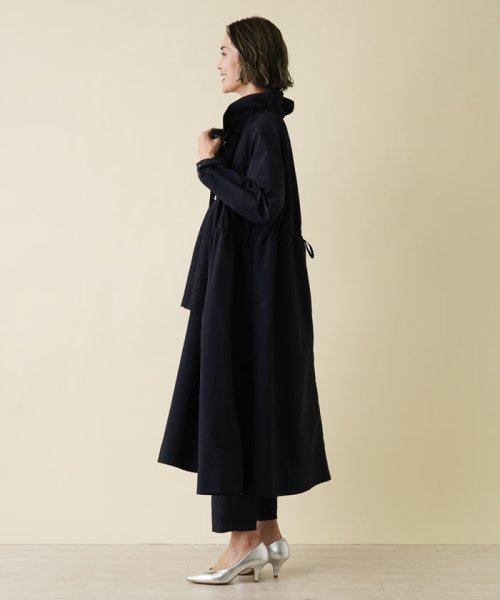 シャーリング襟スプリングコート【セレモニー】 