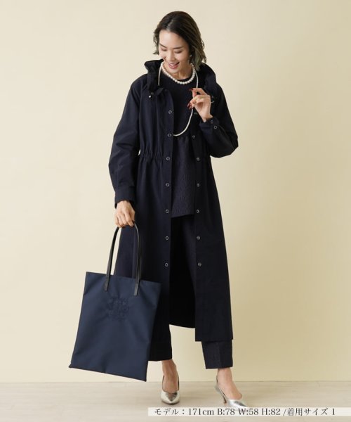 シャーリング襟スプリングコート【セレモニー】 