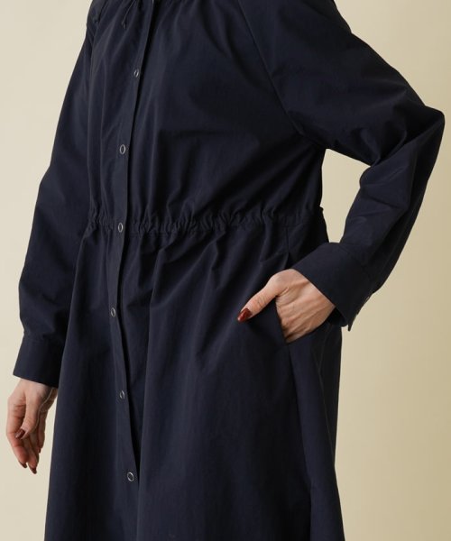 シャーリング襟スプリングコート【セレモニー】 
