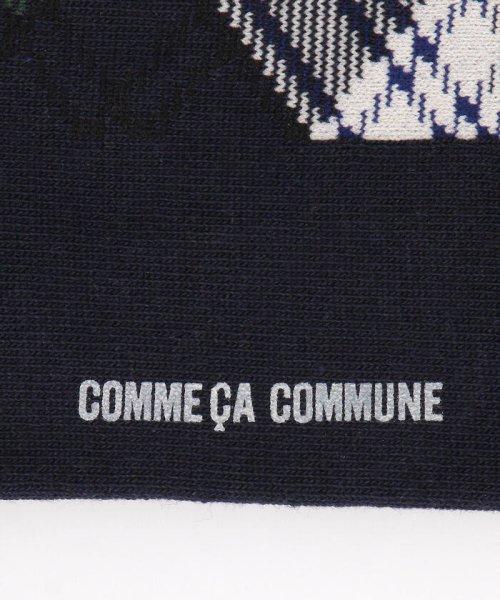  COMME CA COMMUNE(コムサコミューン)/バイアス タータンチェック ソックス/img04