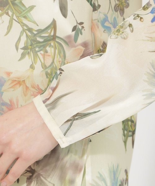 シアーフィオーレプリント ボウブラウス ボウブラウス シアーフィオーレプリント PE2473622443(18865円)