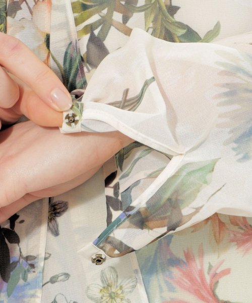 シアーフィオーレプリント ボウブラウス ボウブラウス シアーフィオーレプリント PE2473622443(18865円)