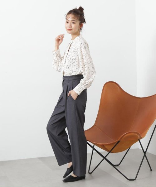 N Natural Beauty Basic(エヌナチュラルビューティベーシック)/ボウタイ風とろみブラウス 24SS/img26