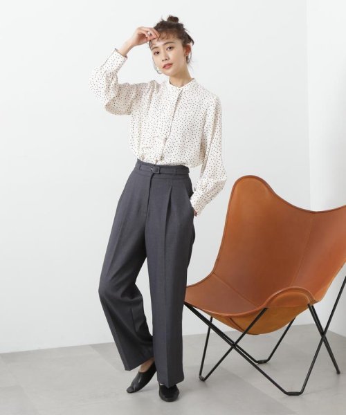 N Natural Beauty Basic(エヌナチュラルビューティベーシック)/ボウタイ風とろみブラウス 24SS/img27