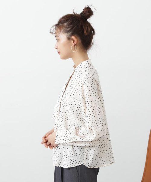 N Natural Beauty Basic(エヌナチュラルビューティベーシック)/ボウタイ風とろみブラウス 24SS/img30