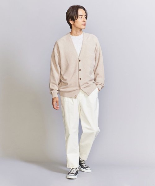 BEAUTY&YOUTH UNITED ARROWS(ビューティーアンドユース　ユナイテッドアローズ)/アーガイル リンクス パターン Vネック カーディガン/img11