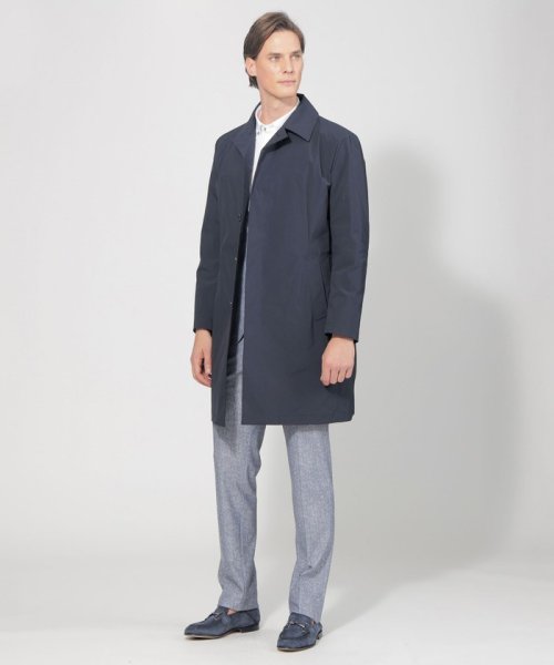 ライナー付きステンカラーコート 