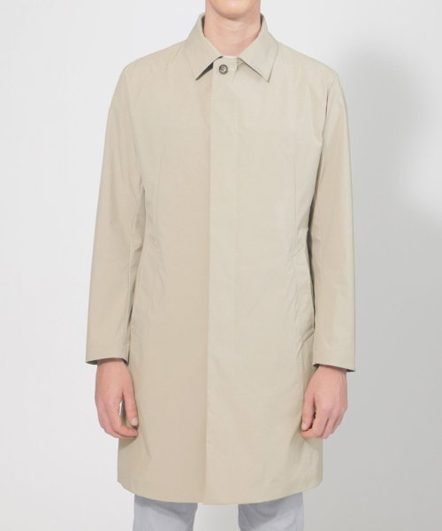 ライナー付きステンカラーコート 