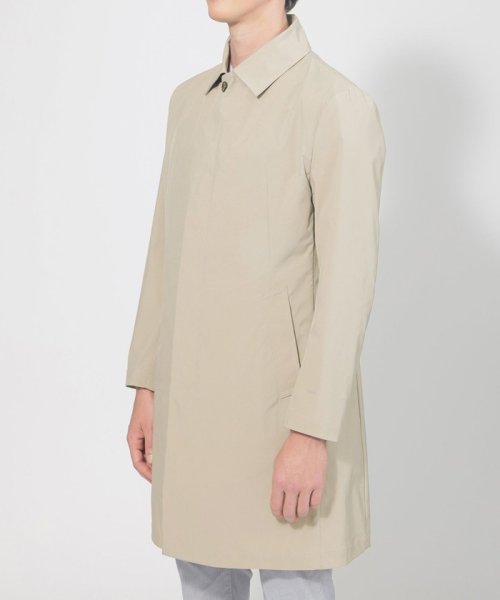 ライナー付きステンカラーコート 