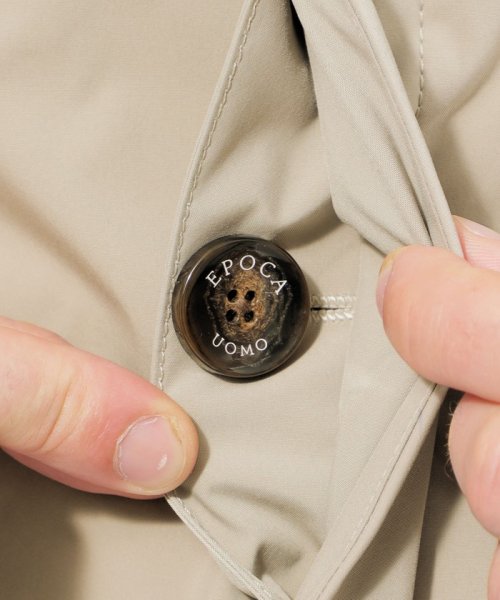 ライナー付きステンカラーコート 