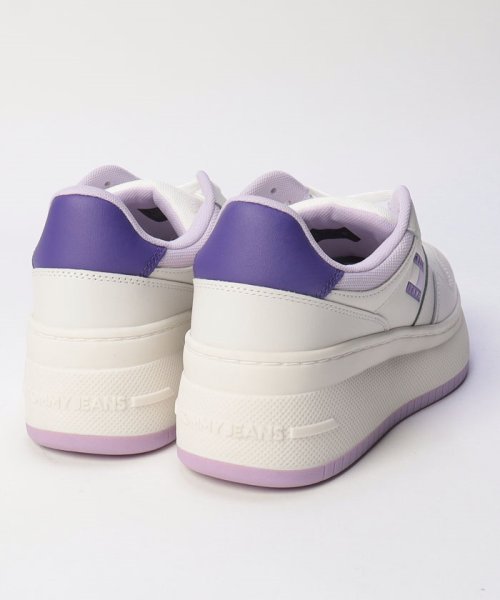 【NET ViVi掲載】レトロバスケットプラットフォームスニーカー 