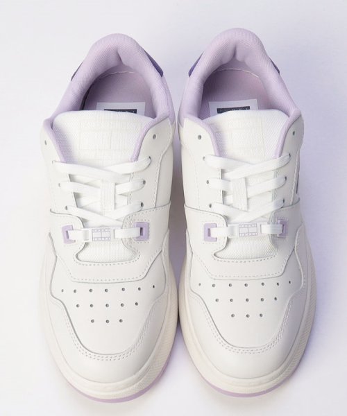 【NET ViVi掲載】レトロバスケットプラットフォームスニーカー 