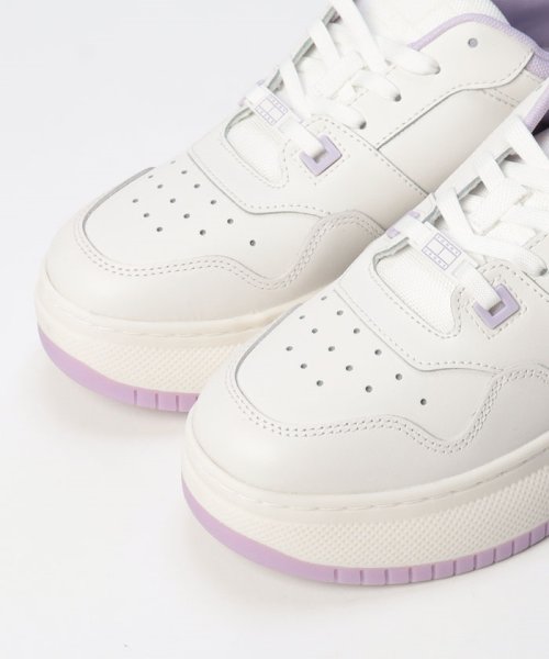 【NET ViVi掲載】レトロバスケットプラットフォームスニーカー 