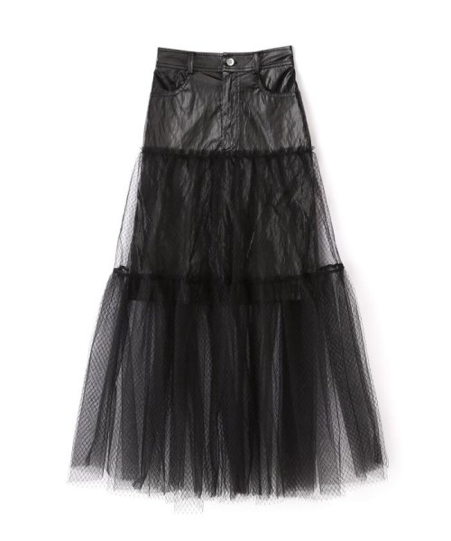 RoyalFlash(ロイヤルフラッシュ)/MAISON SPECIAL/メゾンスペシャル/Metallic Hard Tulle Skirt/img03