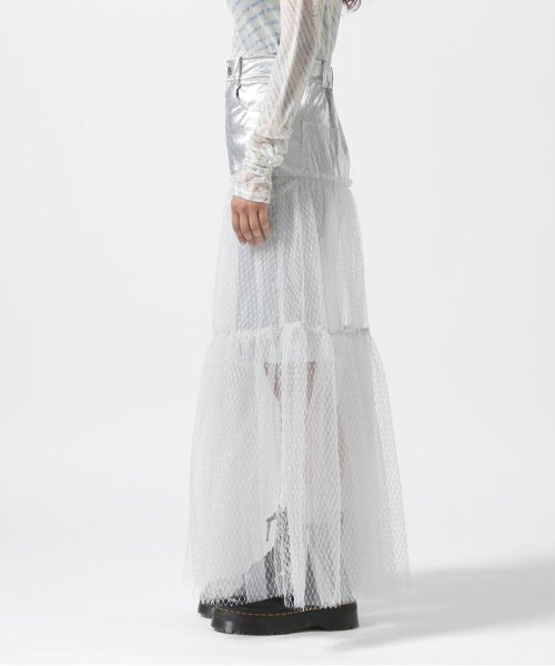 RoyalFlash(ロイヤルフラッシュ)/MAISON SPECIAL/メゾンスペシャル/Metallic Hard Tulle Skirt/img07