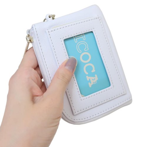 ミリミリ 小銭入れ＆定期入れ リール付きデイリーポーチ シマエナガ アニマル クーリア パスケース コインケース ICカードケース 通勤 通学 グッズ 人気・おすすめ｜安定人気・収納便利におすすめ 丁寧対応 配送追跡可 人気ランキング上位