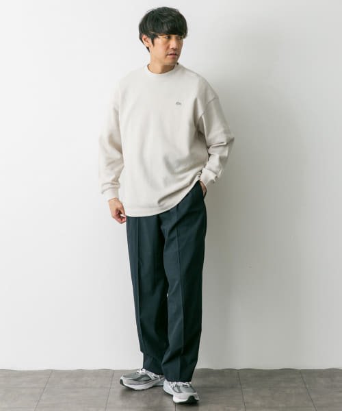 URBAN RESEARCH DOORS(アーバンリサーチドアーズ)/『別注』LACOSTE×DOORS　thick pique crew long－sleeve/img11