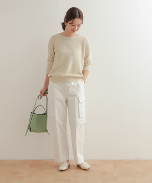 URBAN RESEARCH DOORS(アーバンリサーチドアーズ)/コットンボートネックガーターKNIT/img18