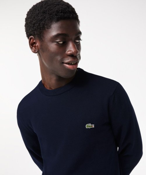 LACOSTE Mens(ラコステ　メンズ)/オーガニックコットンクルーネックセーター/img01