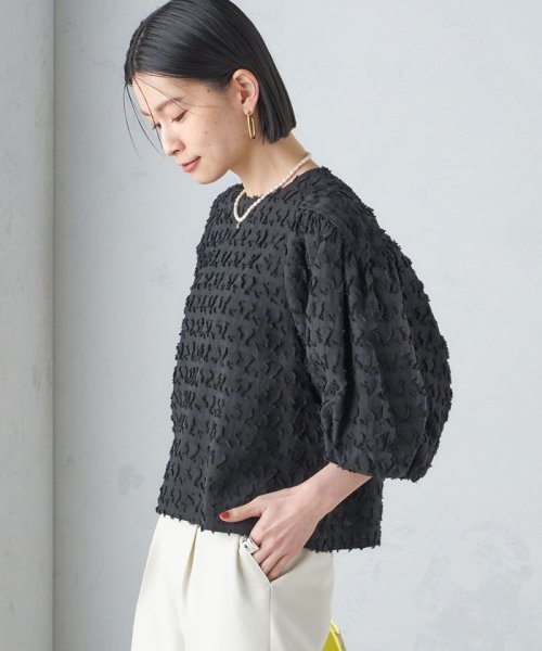 SHIPS WOMEN(シップス　ウィメン)/〈手洗い可能〉ジオメタリック カット ジャカード ブラウス 24SS ◇/img29