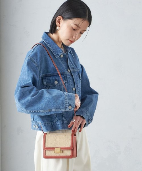 SHIPS WOMEN(シップス　ウィメン)/kabinett:BOX BAG MINI LINEN ◇/img20