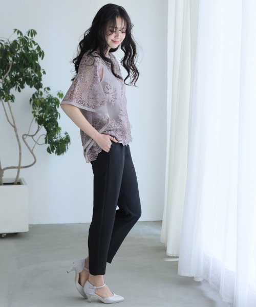 結婚式 パンツドレス 結婚式