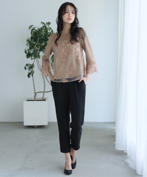 結婚式 パンツドレス 結婚式