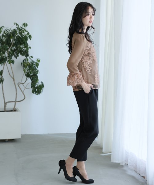 結婚式 パンツドレス 結婚式