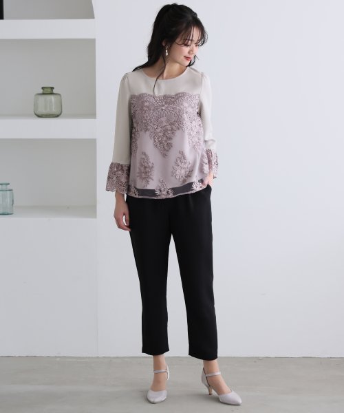 結婚式 パンツドレス 結婚式