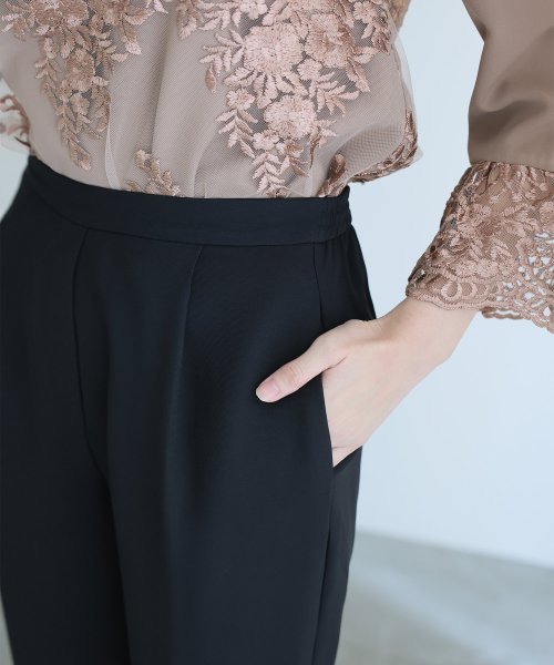 結婚式 パンツドレス 結婚式