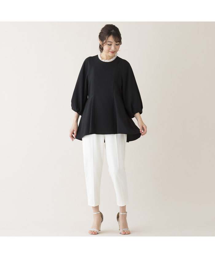 ペプラムセットアップ セットアップ対応】ペプラムブラウス(505899696)｜阪急百貨店