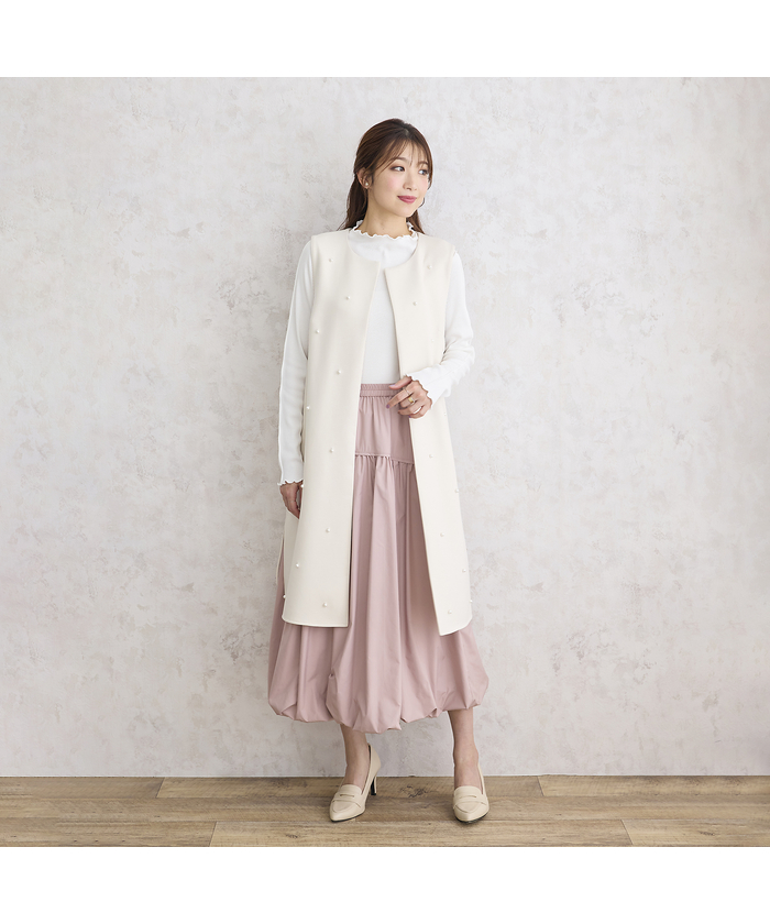 【新品】ローズティアラ RoseTiara パウダータフタバルーンスカート ローズティアラ RoseTiara パウダータフタバルーンスカート(505899702