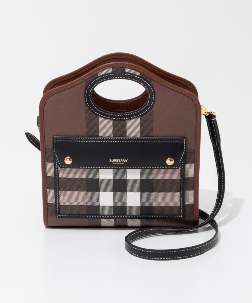 BURBERRY(バーバリー)/バーバリー BURBERRY 8071386 ハンドバッグ レディース バッグ ショルダーバッグ 2way プレゼント ギフト ダークバーチブラウン/img04