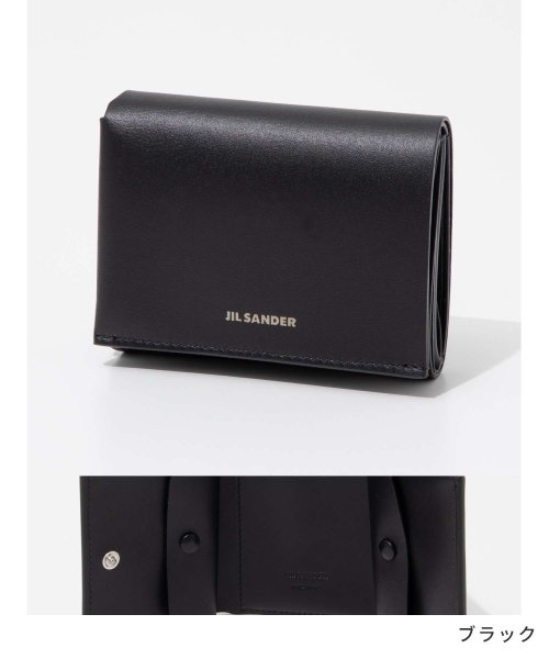 Jil Sander(ジル・サンダー)/ジルサンダー JIL SANDER J25UI0005 P5995 三つ折り財布 メンズ 財布 ミニ財布 レザー 本革 プレゼント ギフト ORIGAMI WA/img02